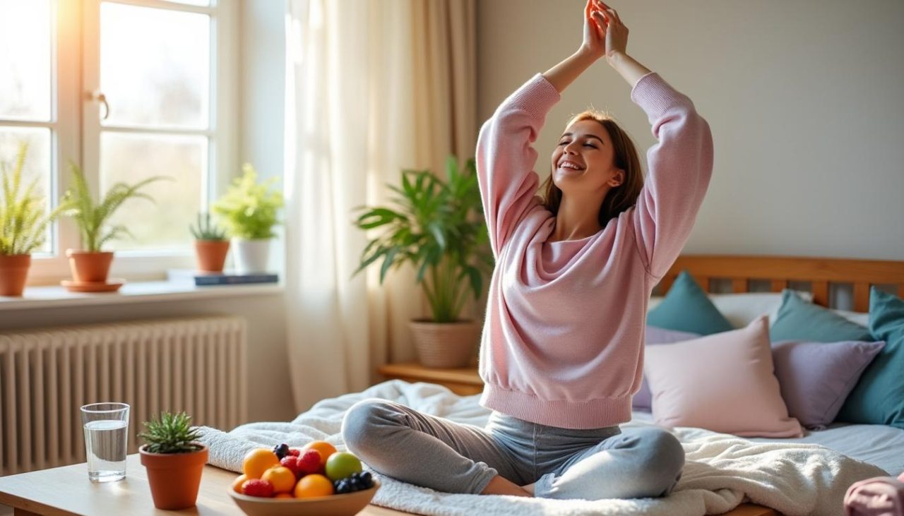 découvrez une routine bien-être matinale simple et efficace pour bien démarrer la journée, booster votre énergie et vous sentir en pleine forme dès le réveil.