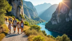 découvrez une randonnée facile en famille dans les magnifiques gorges du verdon, idéale pour tous les âges, avec des paysages à couper le souffle et une aventure accessible pour petits et grands.