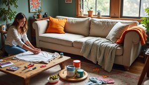 découvrez des astuces simples et économiques pour relooker un vieux canapé sans dépenser beaucoup d'argent, et donnez-lui une nouvelle vie élégante et confortable.