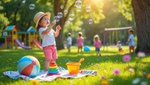 découvrez des activités d'extérieur amusantes et adaptées pour stimuler la créativité et l'énergie de votre enfant de 3 ans tout en profitant du plein air.