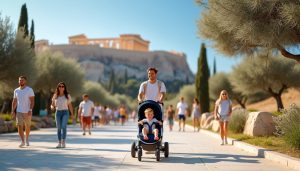 découvrez les meilleurs sites adaptés aux familles avec poussette à athènes, pour profiter d'une visite agréable et accessible avec votre enfant.