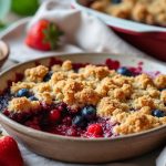 découvrez une recette facile de crumble aux fruits rouges maison : des fruits fondants, une pâte croustillante et un dessert gourmand à partager.