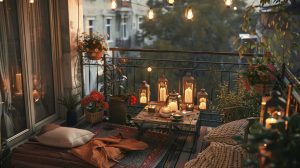 Idées déco pour un petit balcon citadin agréable à vivre