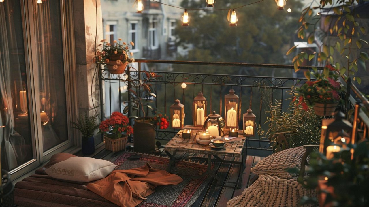 Idées déco pour un petit balcon citadin agréable à vivre