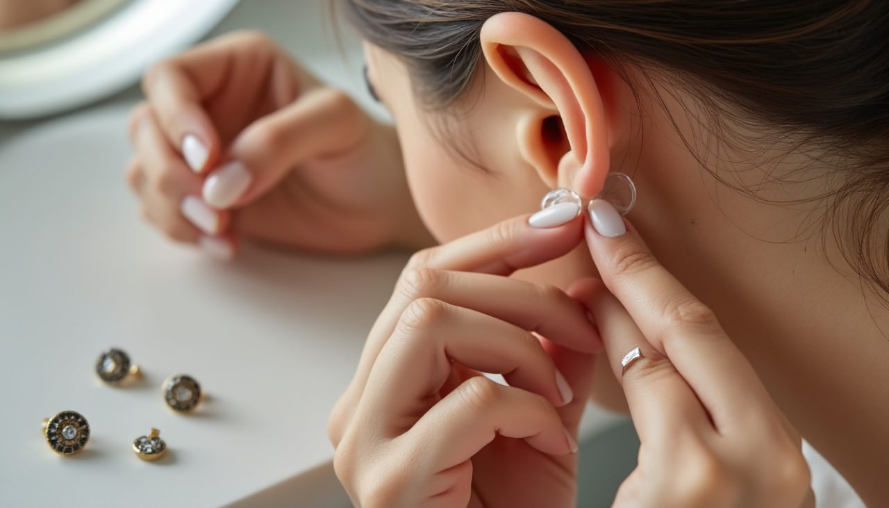 découvrez des astuces simples pour empêcher vos boucles d’oreilles de tomber et les garder bien en place toute la journée.
